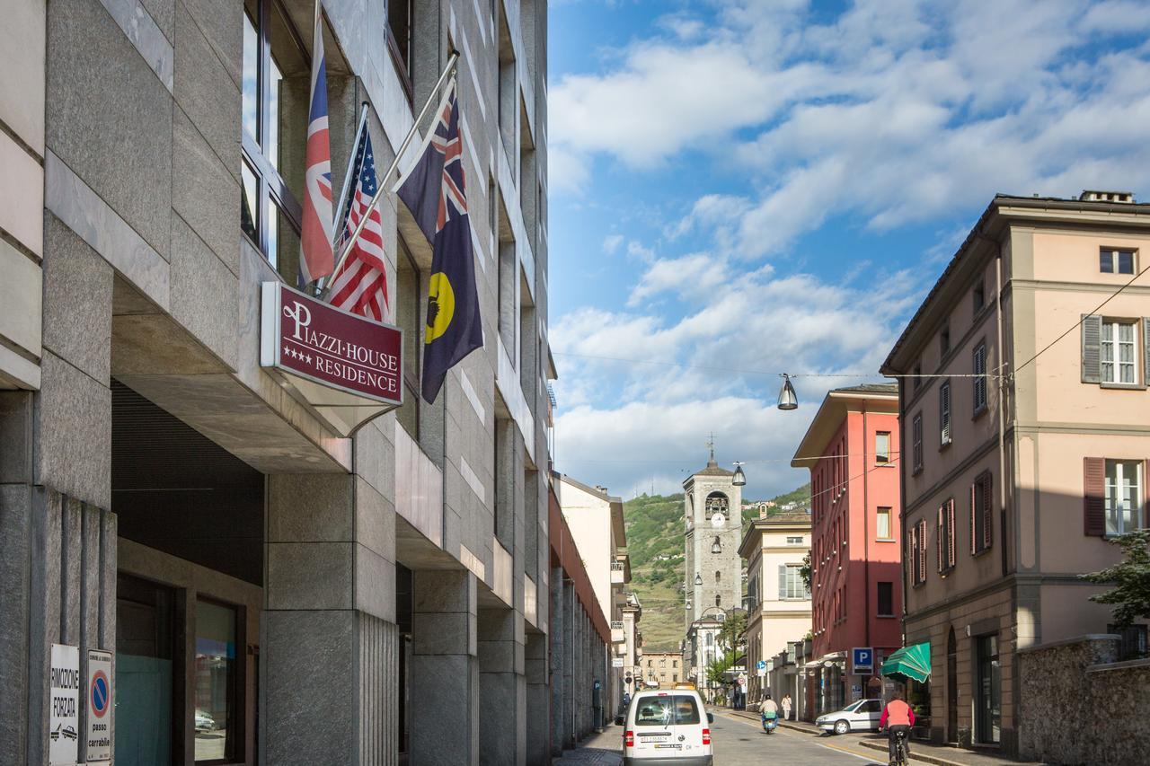 Piazzi House Aparthotel Sondrio Exteriör bild